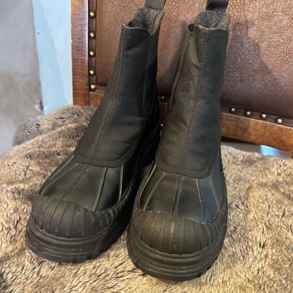 GANNI Outdoor Chelsea Black Designer Boots, Size 40/10 - Picture 3 of 13